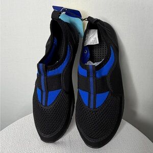 O’rageous Water Shoes Black Blue Boys Size 13 New With Tags(B111)&